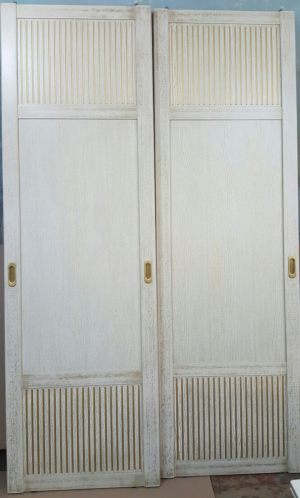 Двери для шкафа купе с фрезеровкой Черногорск